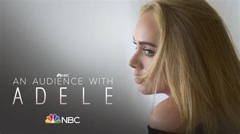 an audience with adele chanel